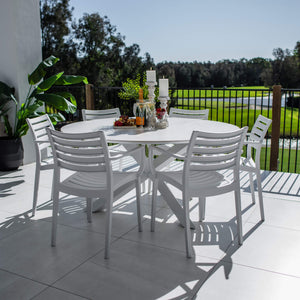best-outdoor-furniture-Apollo XL Malibu Round - 7pce (150x150) - Outdoor Dining Set #color_WHITE 