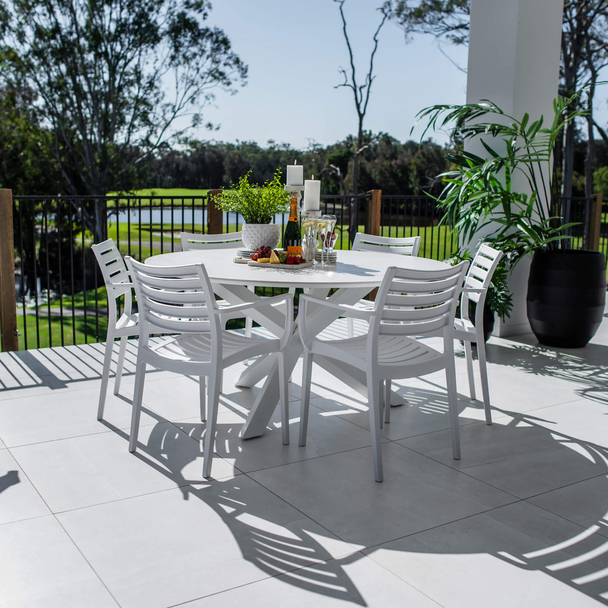 best-outdoor-furniture-Apollo XL Malibu Round - 7pce (150x150) - Outdoor Dining Set #color_WHITE 