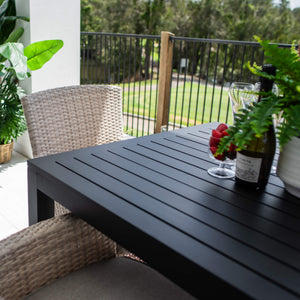 best-outdoor-furniture-Aspen Aria - 5pce (90x90) - Outdoor Dining Set #color_BLACK