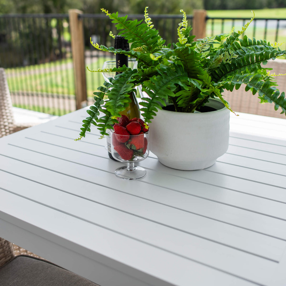 best-outdoor-furniture-Aspen Aria - 5pce (90x90) - Outdoor Dining Set #color_WHITE