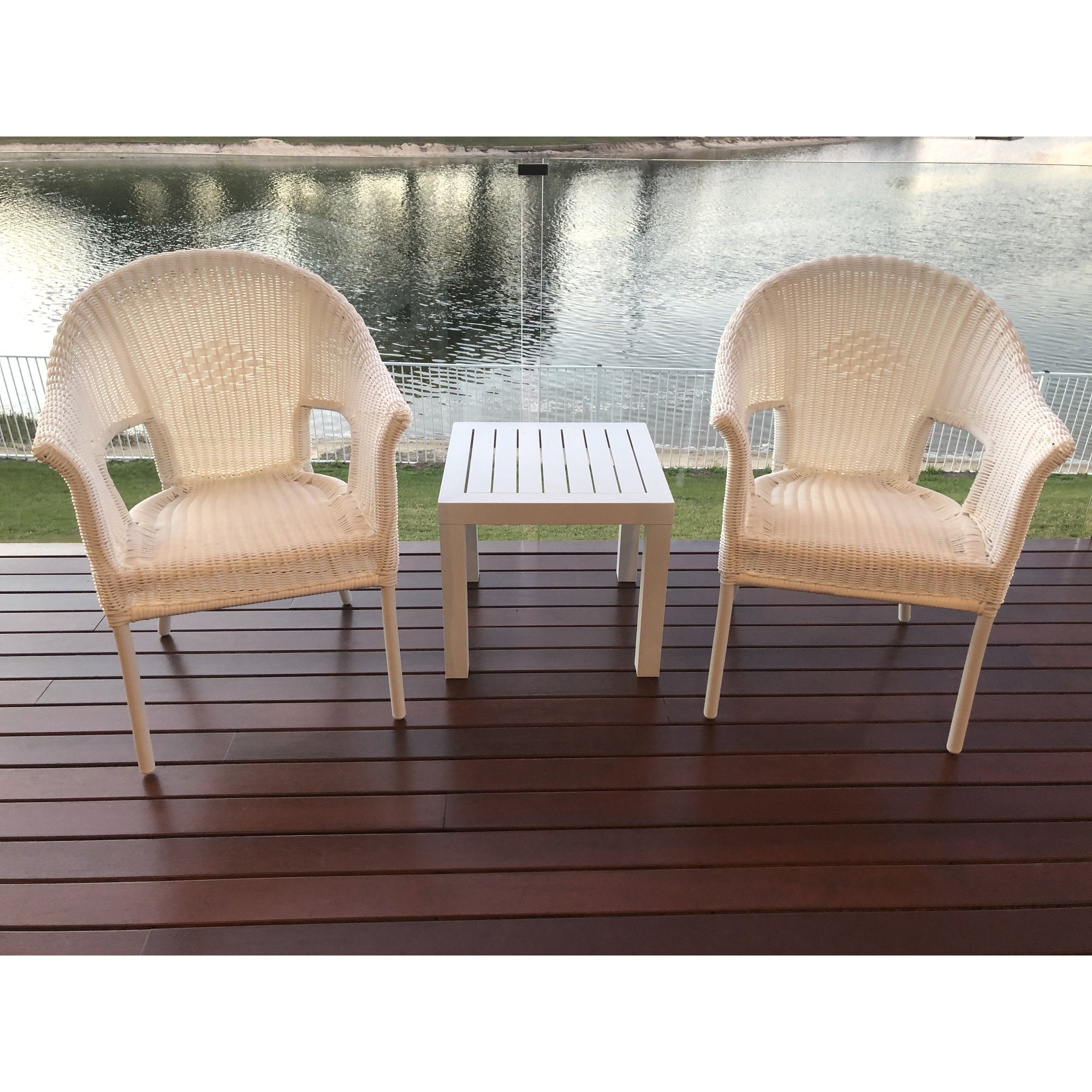 best-outdoor-furniture-Coventry Slat - 3pce Outdoor Chat Set