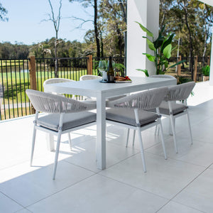 best-outdoor-furniture-Kiara Rope Aria - 7pce (150x80) - Outdoor Dining Set #color_WHITE
