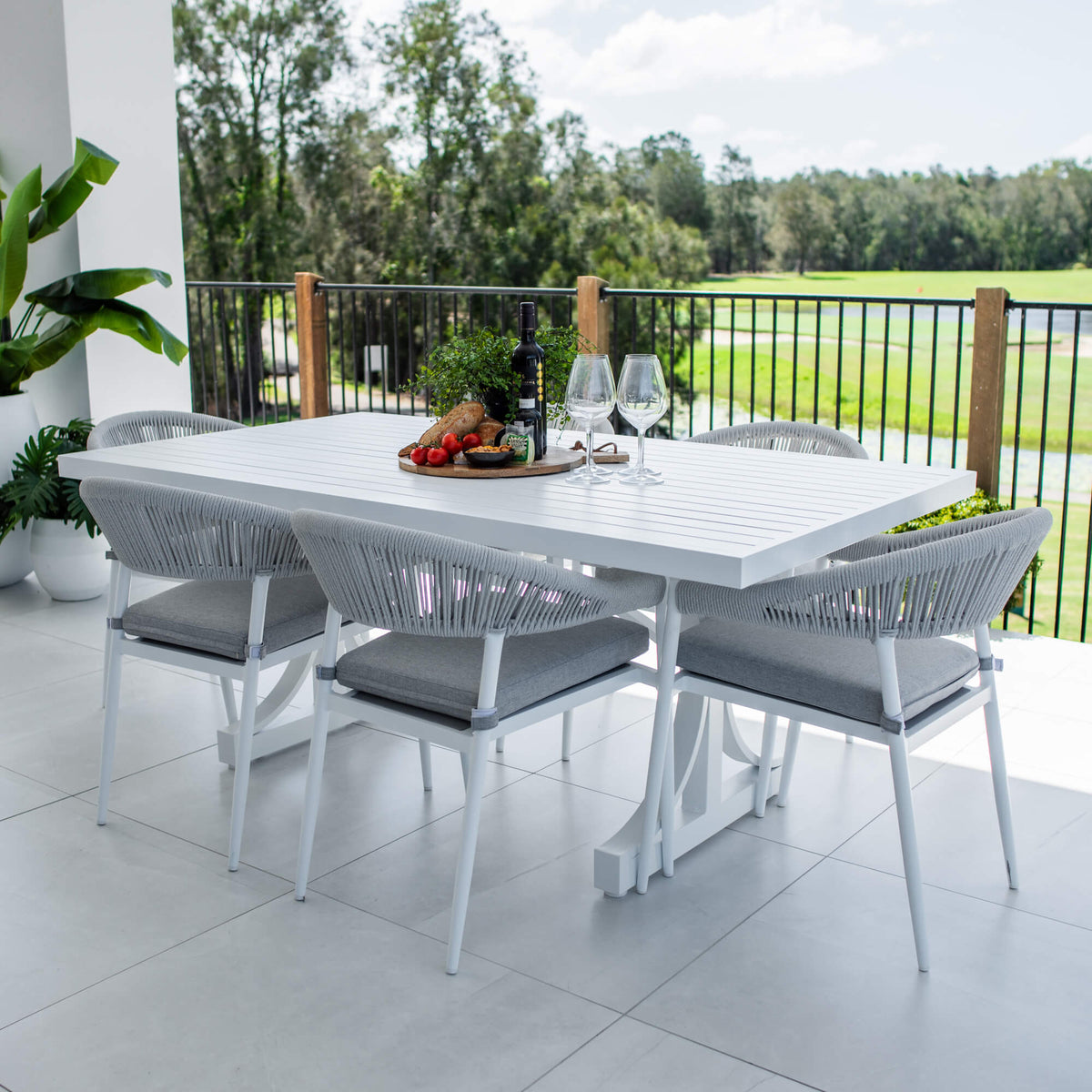 best-outdoor-furniture-Kiara Rope Bergen - 7pce (180x100) - Outdoor Dining Set #color_WHITE