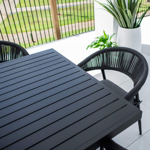 best-outdoor-furniture-Kiara Rope Bergen - 9pce (220x100) - Outdoor Dining Set #color_BLACK