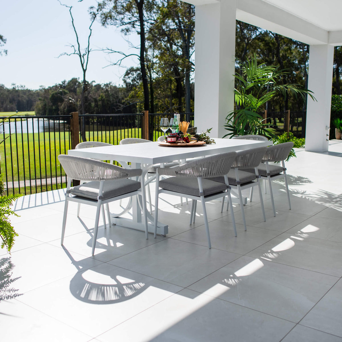 best-outdoor-furniture-Kiara Rope Bergen - 9pce (220x100) - Outdoor Dining Set #color_WHITE