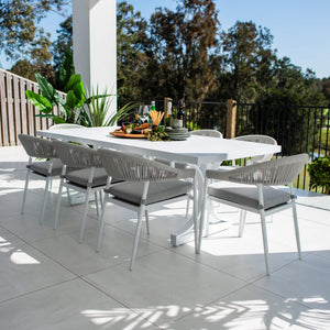 best-outdoor-furniture-Kiara Rope Bergen - 9pce (220x100) - Outdoor Dining Set #color_WHITE