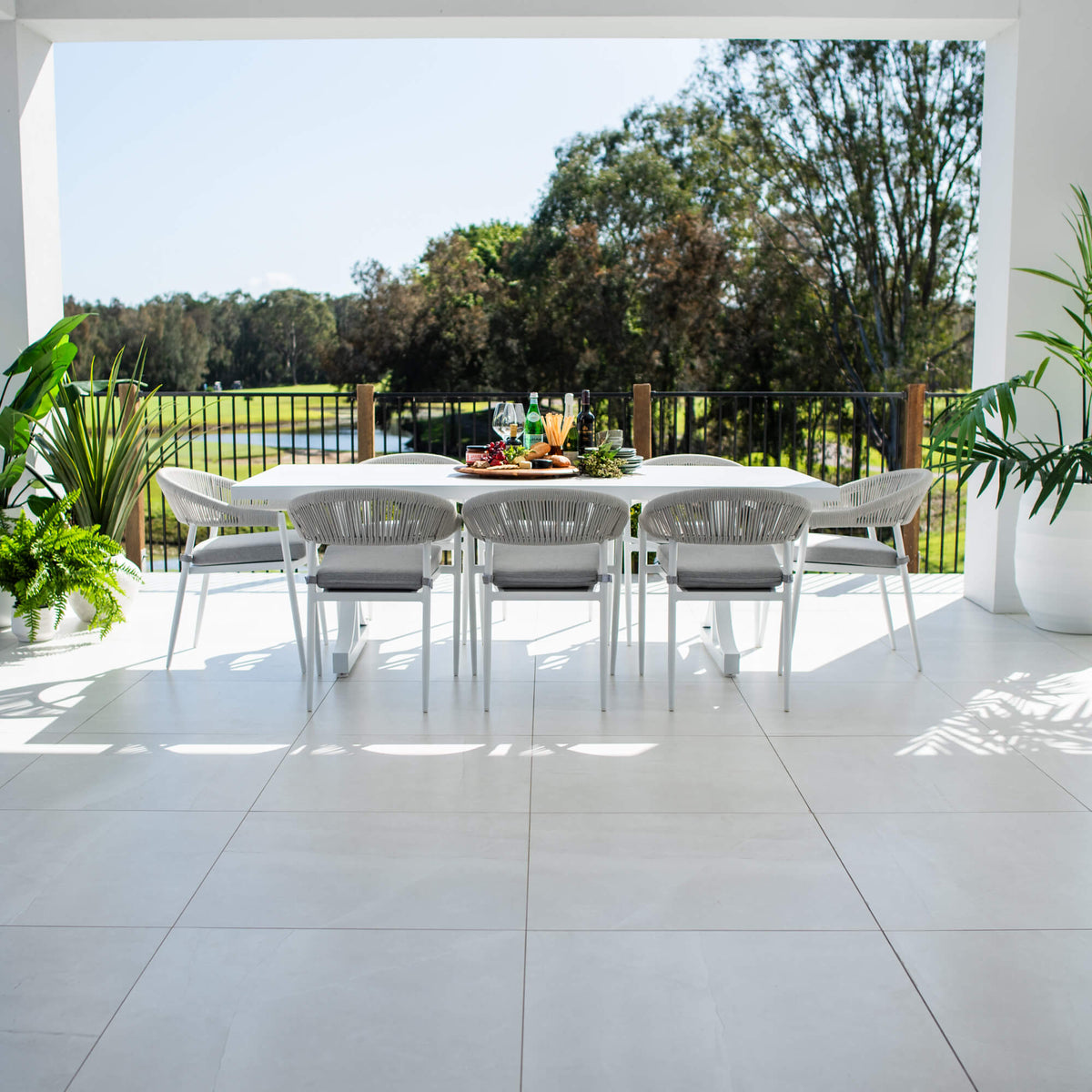 best-outdoor-furniture-Kiara Rope Bergen - 9pce (220x100) - Outdoor Dining Set #color_WHITE