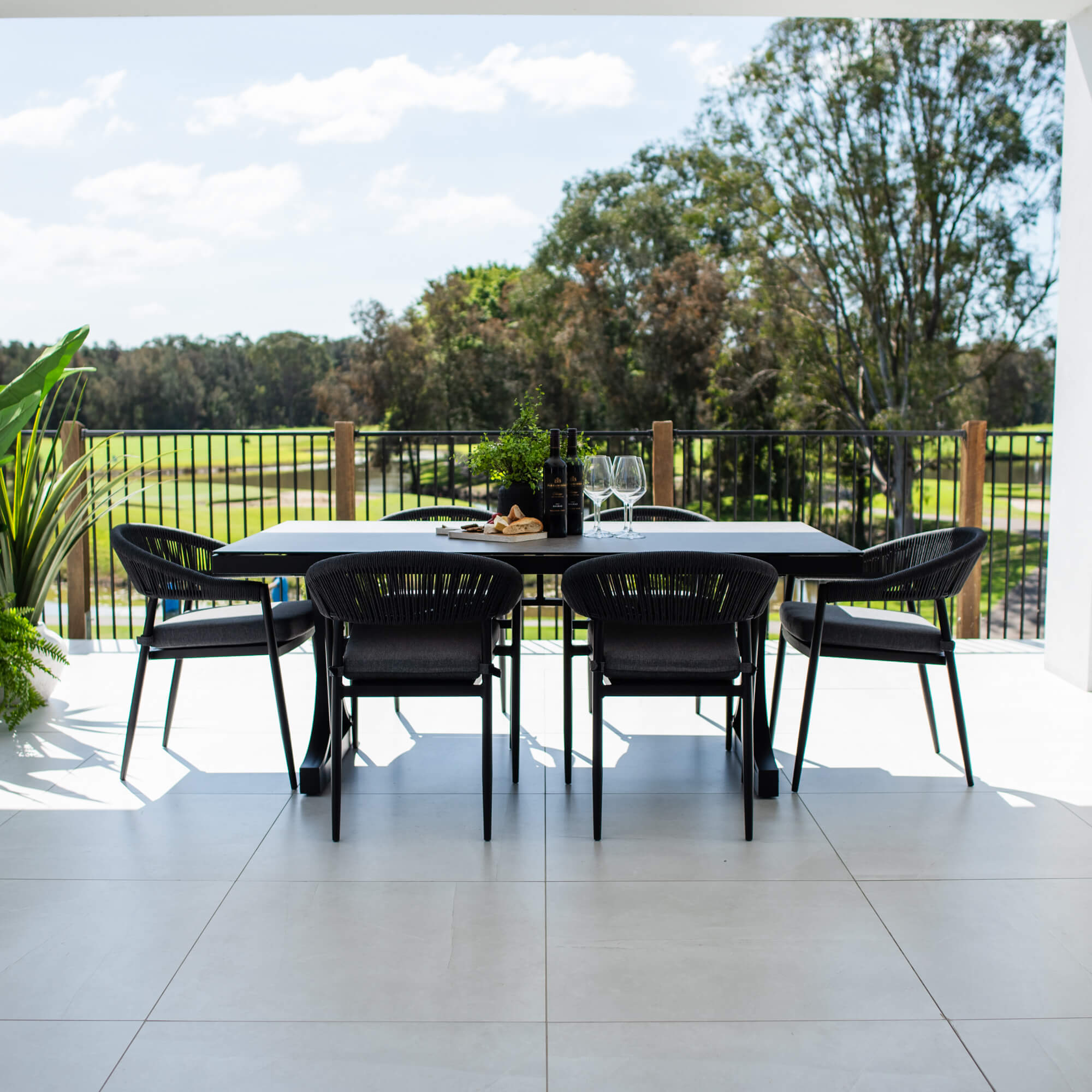 best-outdoor-furniture-Kiara Rope Chester Moon - 7pce (180x100) - Outdoor Dining Set #color_BLACK