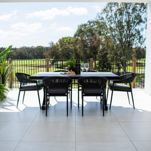 best-outdoor-furniture-Kiara Rope Chester Moon - 7pce (180x100) - Outdoor Dining Set #color_BLACK