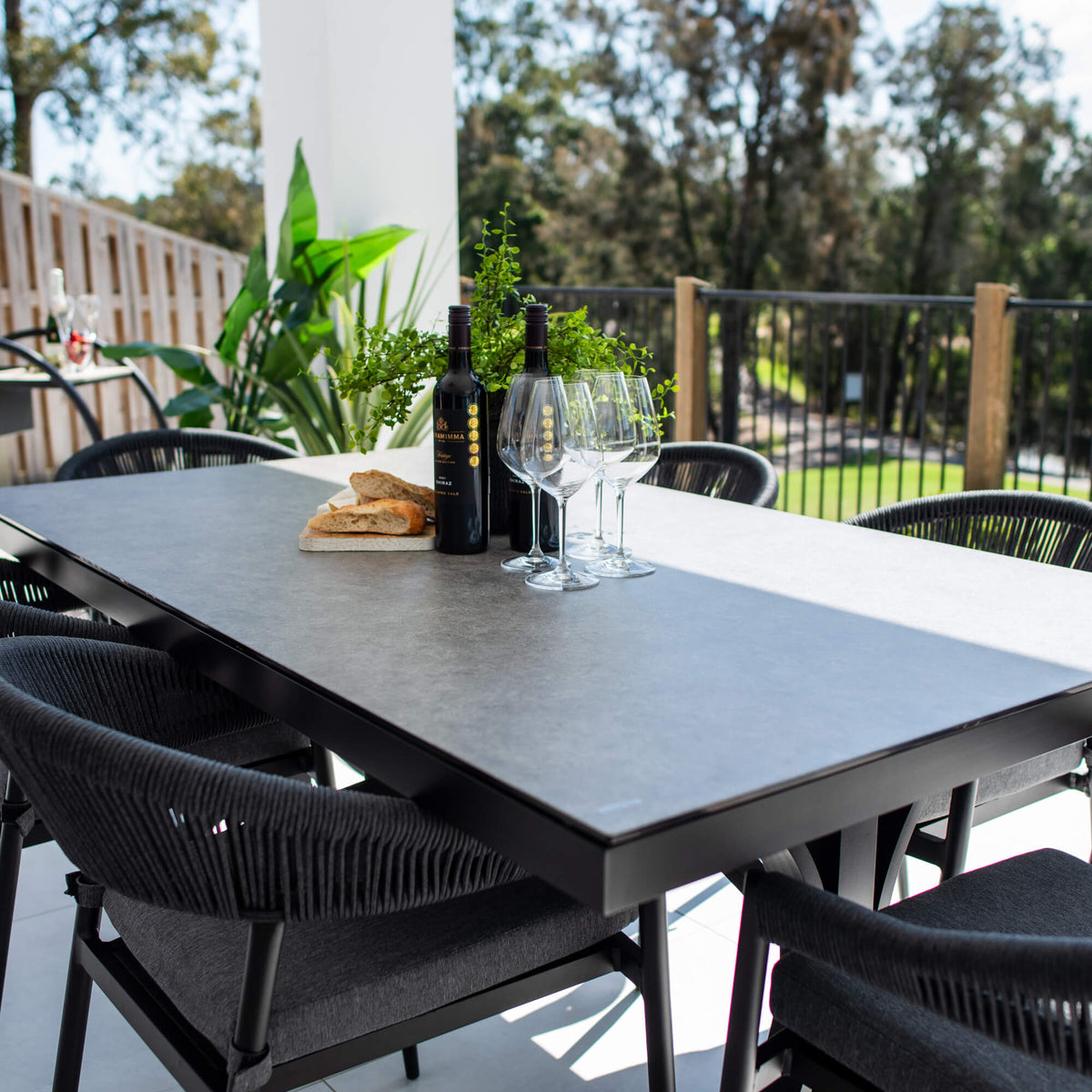 best-outdoor-furniture-Kiara Rope Chester Moon - 7pce (180x100) - Outdoor Dining Set #color_BLACK