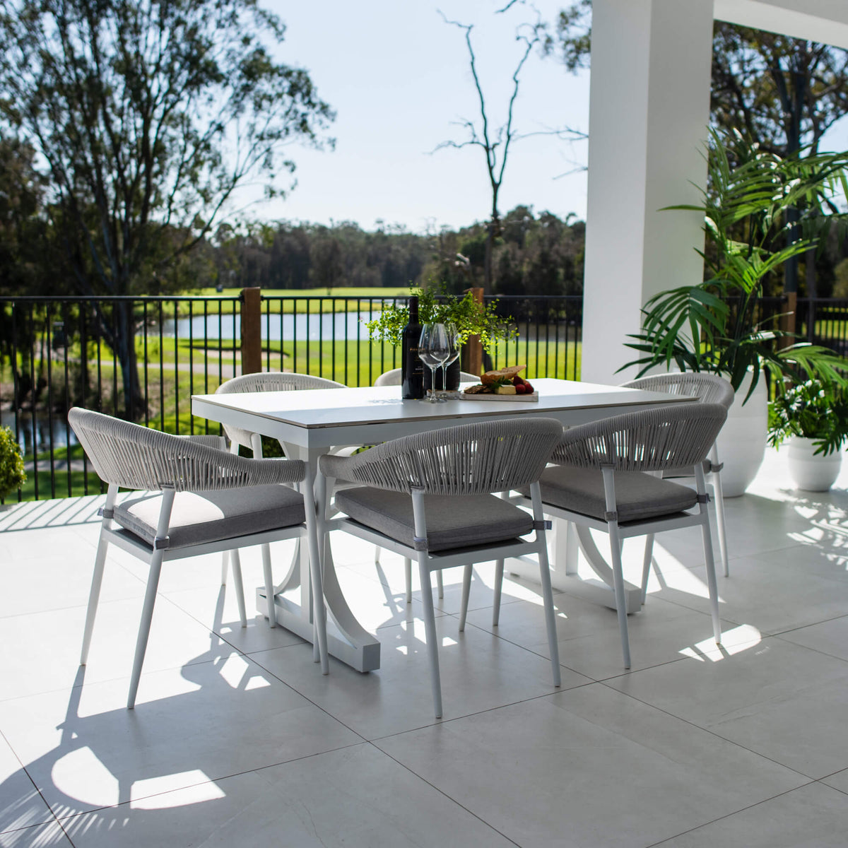 best-outdoor-furniture-Kiara Rope Malibu - 7pce (150x80) - Outdoor Dining Set #color_WHITE