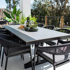 best-outdoor-furniture-Kiara Rope Malibu - 9pce (215x100) - Outdoor Dining Set #color_BLACK