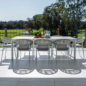 best-outdoor-furniture-Kiara Rope York - 9pce (220x100) - Outdoor Dining Set #color_WHITE-GREY