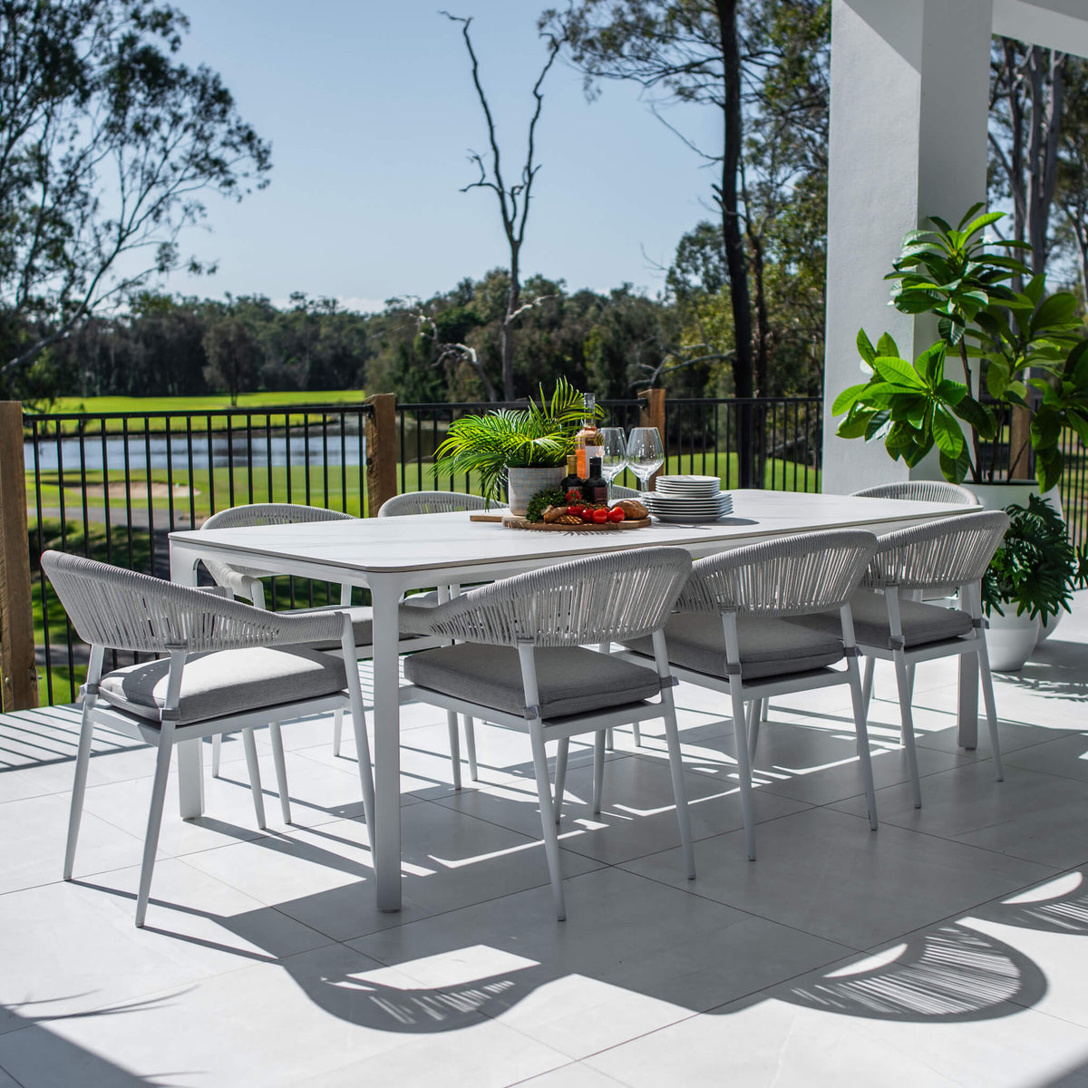 best-outdoor-furniture-Kiara Rope York - 9pce (220x100) - Outdoor Dining Set #color_WHITE-GREY