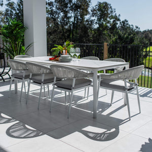 best-outdoor-furniture-Kiara Rope York - 9pce (220x100) - Outdoor Dining Set #color_WHITE-GREY