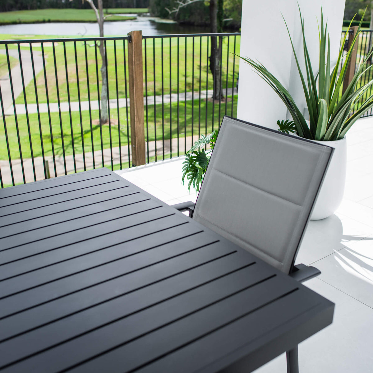 best-outdoor-furniture-Margot Bergen - 7pce (180x100) - Outdoor Dining Set #color_BLACK