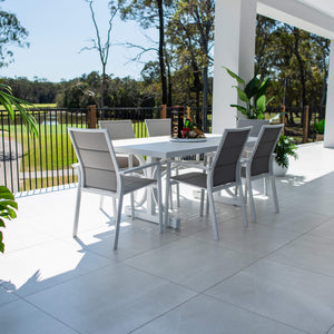 best-outdoor-furniture-Margot Bergen - 7pce (180x100) - Outdoor Dining Set #color_WHITE