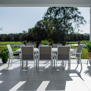 best-outdoor-furniture-Margot - Bergen Moon Slat - 9pce Outdoor Dining Set (220x100cm) #color_WHITE