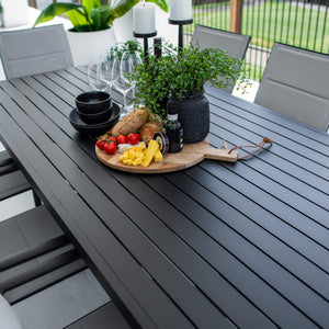 best-outdoor-furniture-Margot - Bergen Moon Slat - 9pce Outdoor Dining Set (220x100cm) #color_BLACK