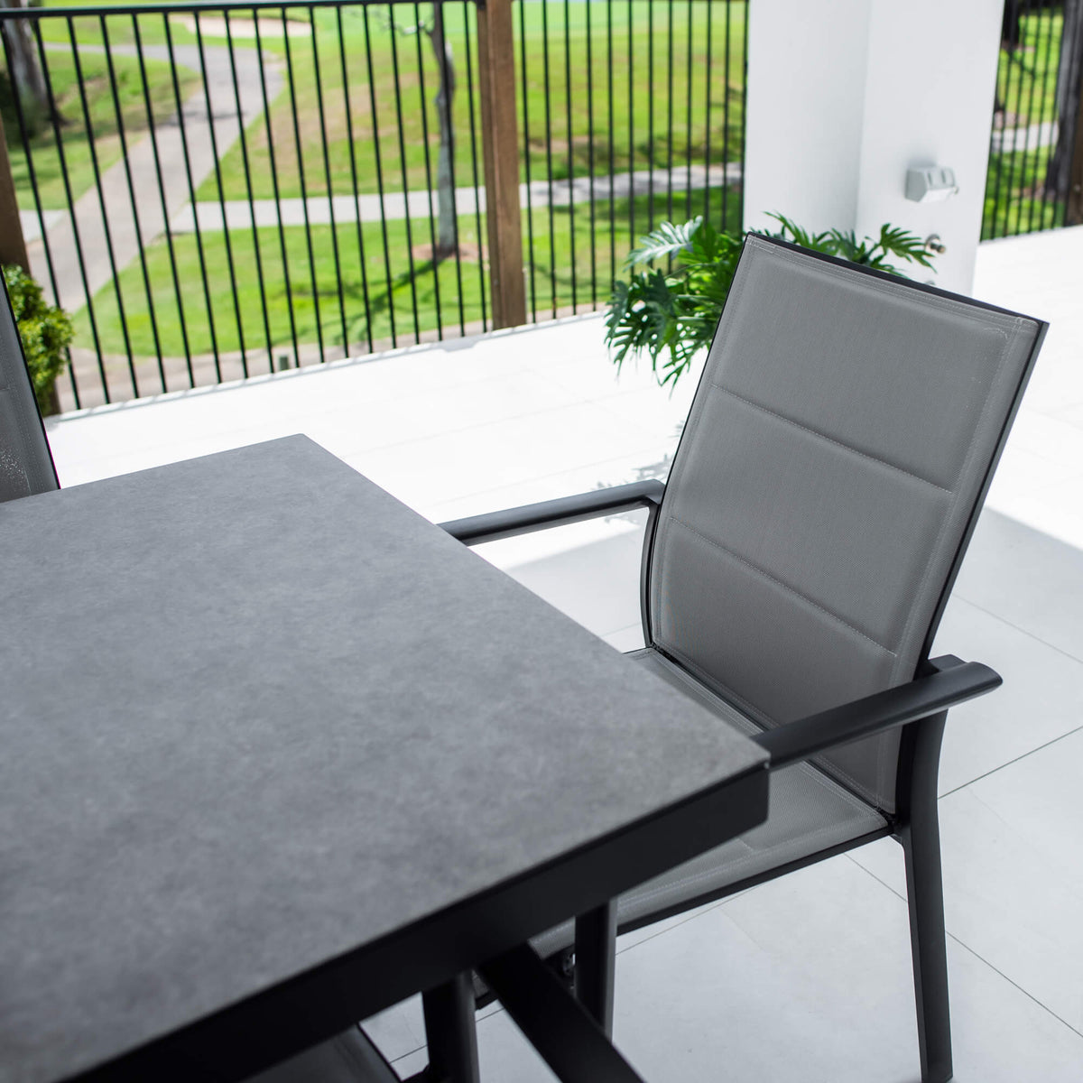 best-outdoor-furniture-Margot Chester Moon - 7pce (150x80) - Outdoor Dining Set #color_BLACK