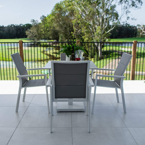 Margot Lennox - 5pce (80x80) - Outdoor Bistro Set