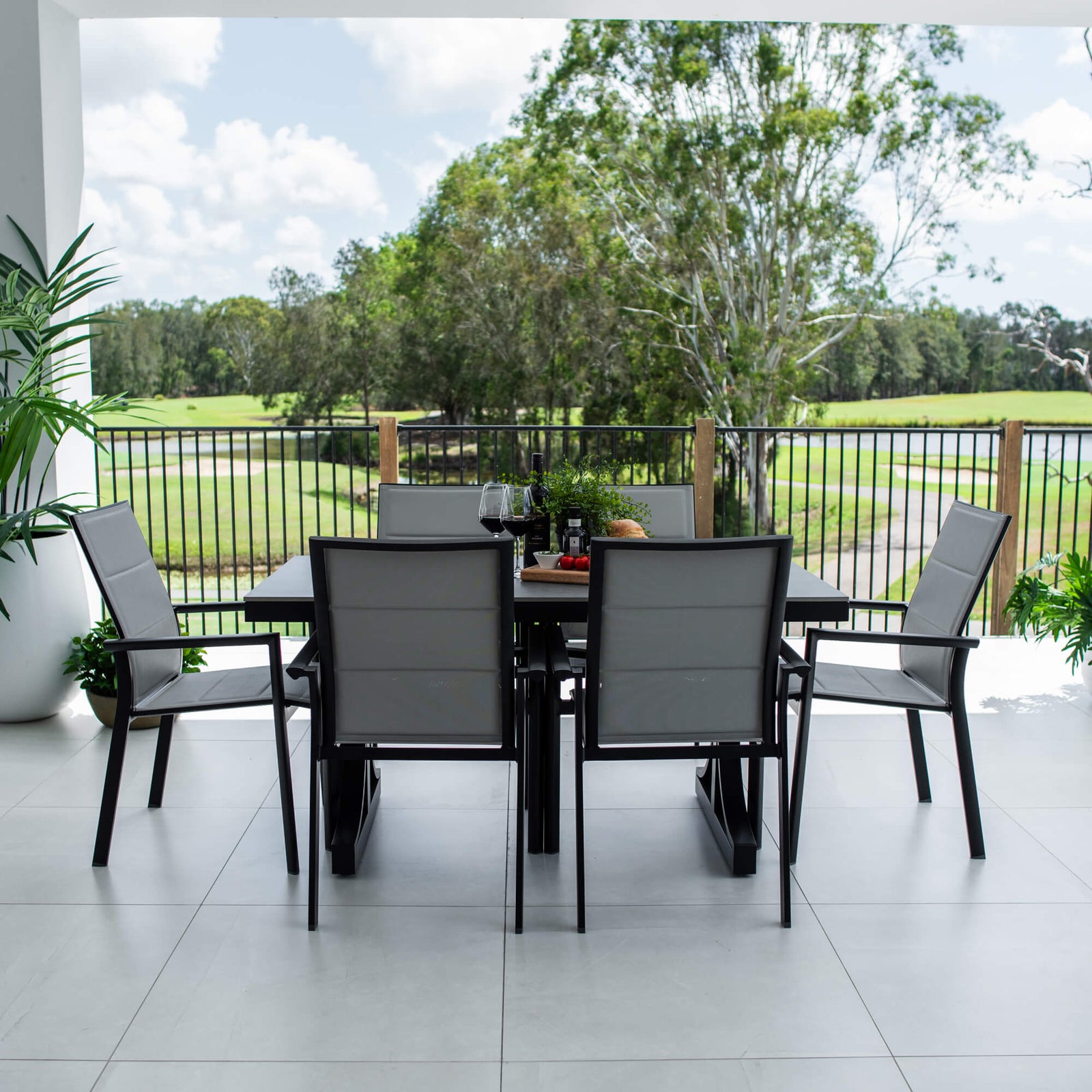 best-outdoor-furniture-Margot Malibu - 7pce (150x80) - Outdoor Dining Set #color_BLACK