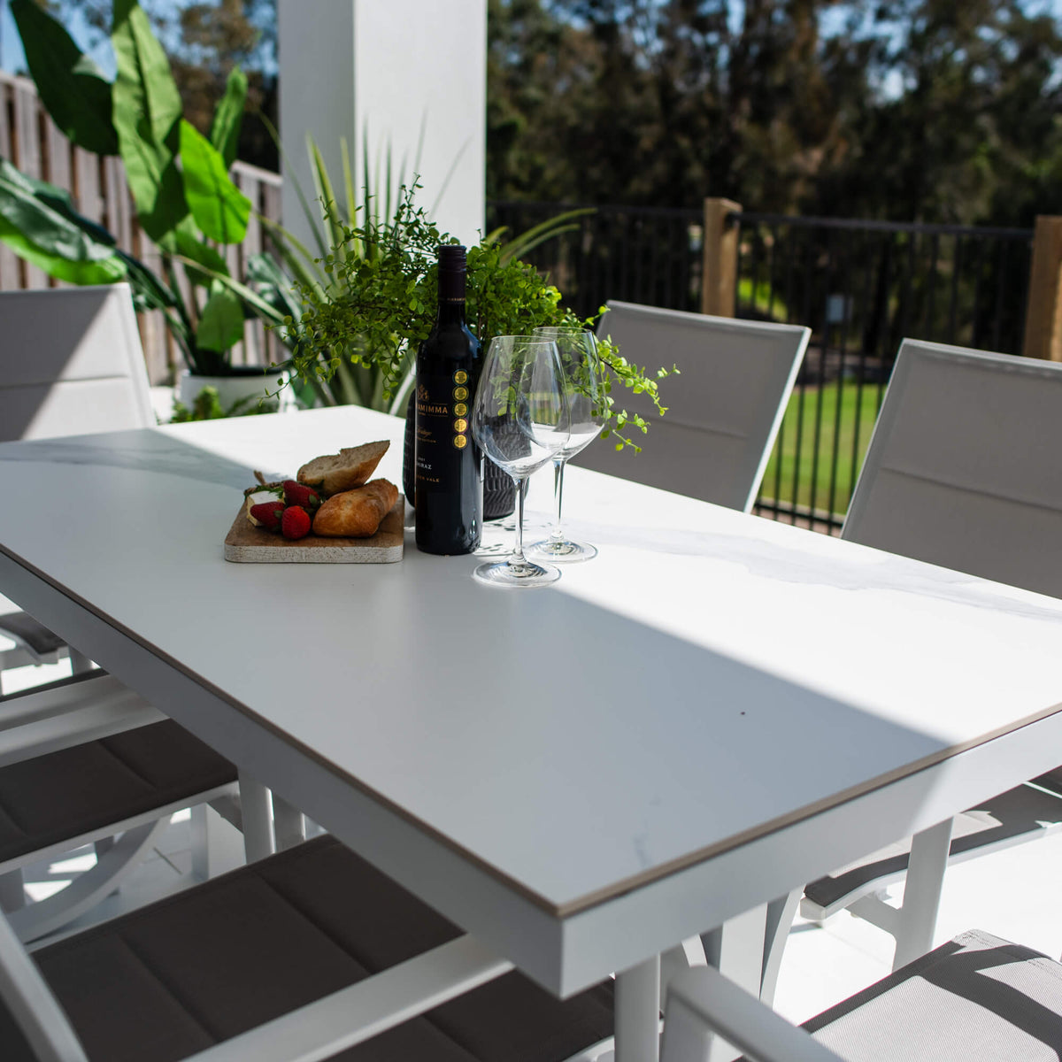 best-outdoor-furniture-Margot Malibu - 7pce (150x80) - Outdoor Dining Set #color_WHITE