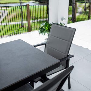 best-outdoor-furniture-Margot Malibu - 7pce (150x80) - Outdoor Dining Set #color_BLACK