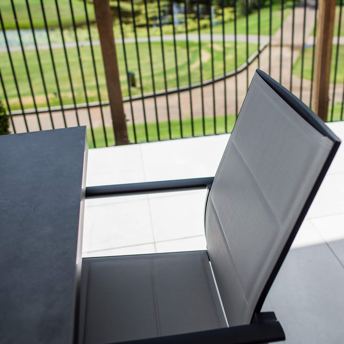 best-outdoor-furniture-Margot Malibu - 7pce (180x100) - Outdoor Dining Set #color_BLACK