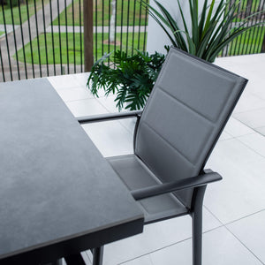 best-outdoor-furniture-Margot Malibu - 9pce (215x100) - Outdoor Dining Set #color_BLACK