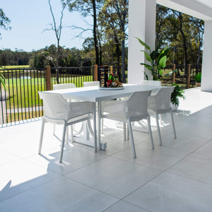 best-outdoor-furniture-Nero Bergen - 7pce (180x100) - Outdoor Dining Set #color_WHITE