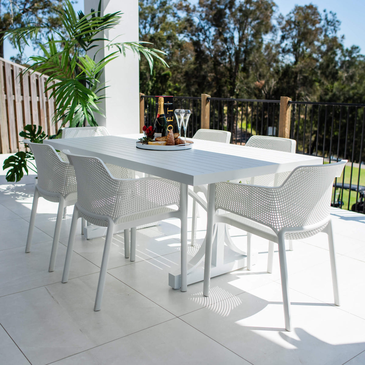 best-outdoor-furniture-Nero Bergen - 7pce (180x100) - Outdoor Dining Set #color_WHITE