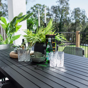 best-outdoor-furniture-Nero Bergen - 9pce (220x100) - Outdoor Dining Set #color_BLACK