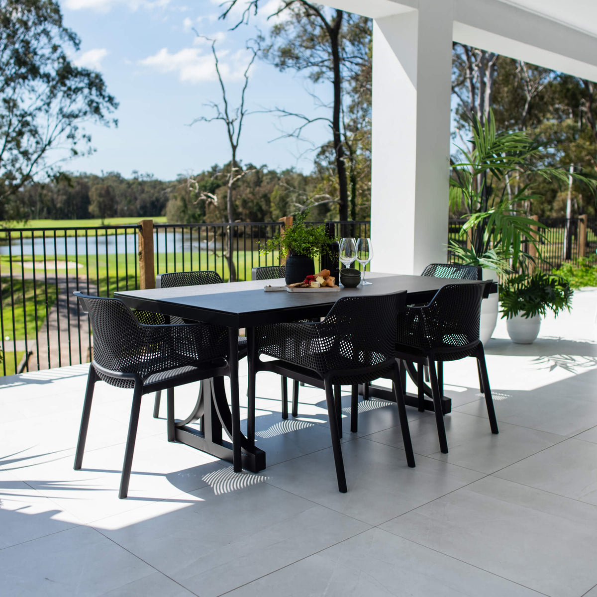 best-outdoor-furniture-Nero Chester Moon - 7pce (180x100) - Outdoor Dining Set #color_BLACK