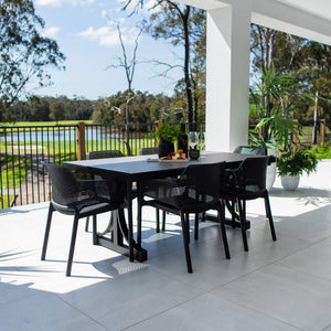 best-outdoor-furniture-Nero Chester Moon - 7pce (180x100) - Outdoor Dining Set #color_BLACK