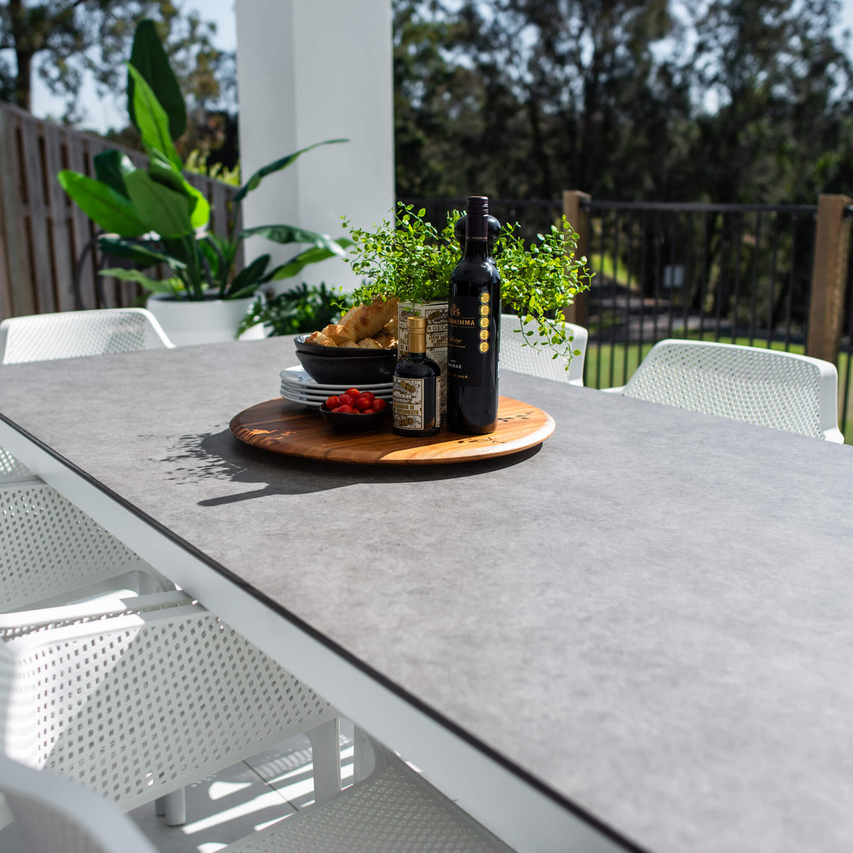 best-outdoor-furniture-Nero Chester Moon - 9pce (215x100) - Outdoor Dining Set #color_WHITE