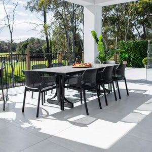 best-outdoor-furniture-Nero Chester Moon - 9pce (215x100) - Outdoor Dining Set #color_BLACK