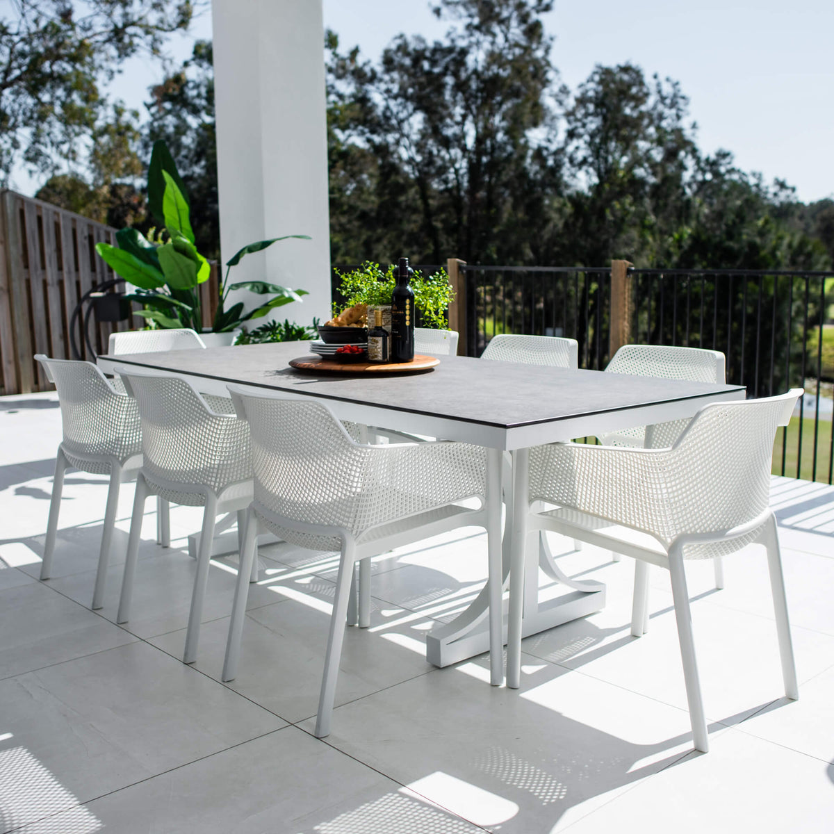 best-outdoor-furniture-Nero Chester Moon - 9pce (215x100) - Outdoor Dining Set #color_WHITE