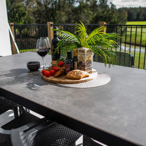 best-outdoor-furniture-Nero Cruz - 9pce (200x90) - Outdoor Dining Set #color_BLACK-CHARCOAL