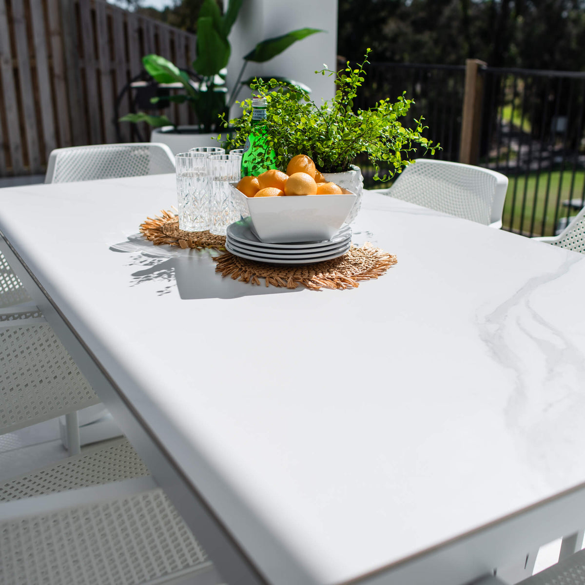 best-outdoor-furniture-Nero Malibu - 7pce (180x100) - Outdoor Dining Set #color_WHITE