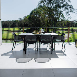 best-outdoor-furniture-Nero Malibu - 7pce (180x100) - Outdoor Dining Set #color_BLACK