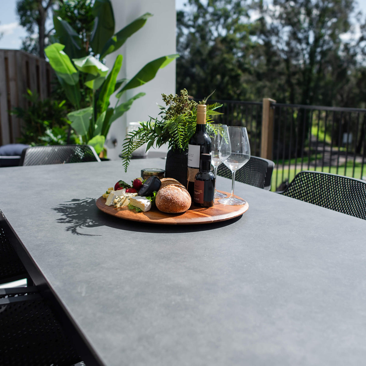 best-outdoor-furniture-Nero Malibu - 9pce (215x100) - Outdoor Dining Set #color_BLACK