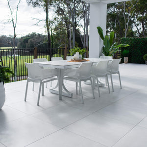 best-outdoor-furniture-Nero Malibu - 9pce (215x100) - Outdoor Dining Set #color_WHITE