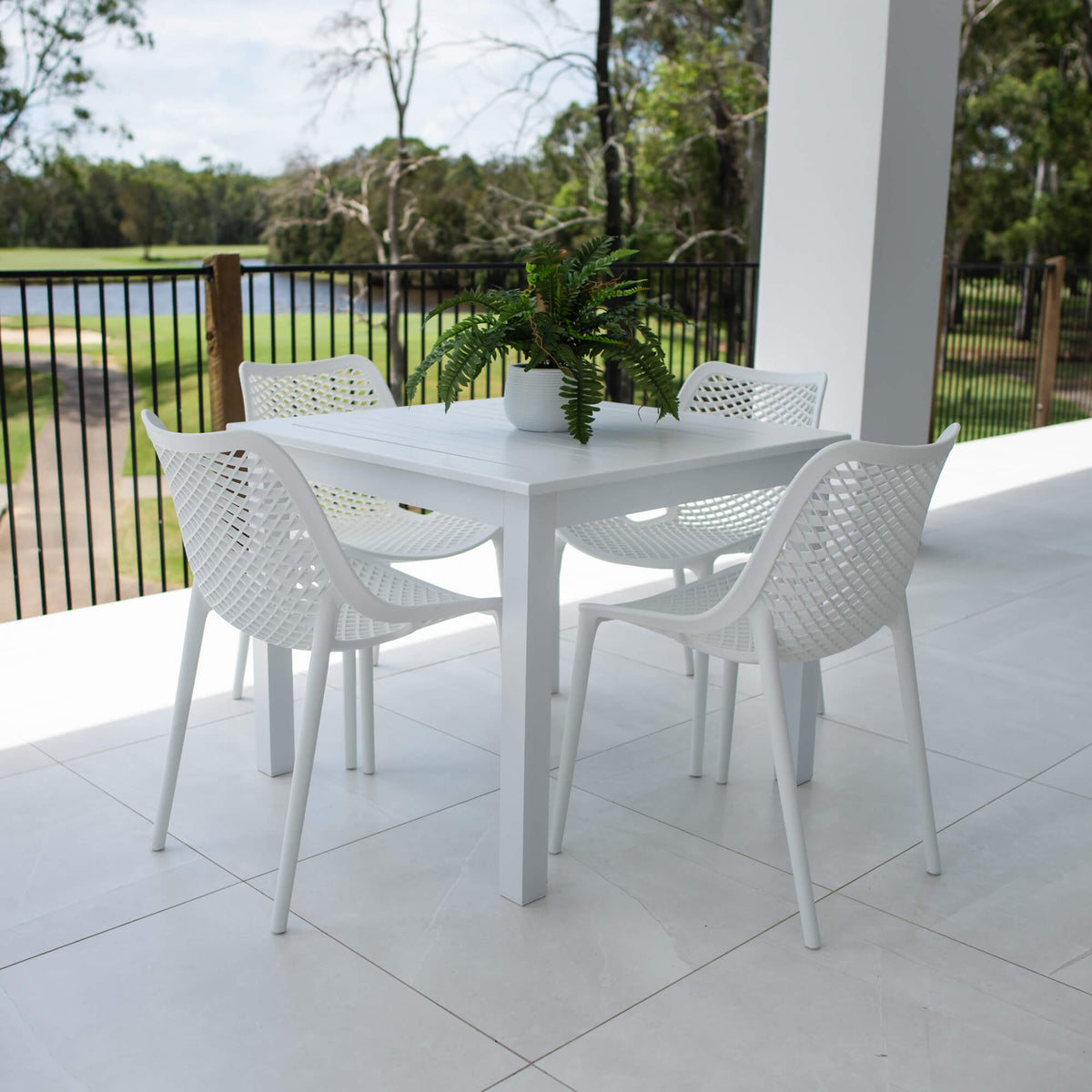 Roma- Aria - 5pce (90x90) - Outdoor Dining Set
