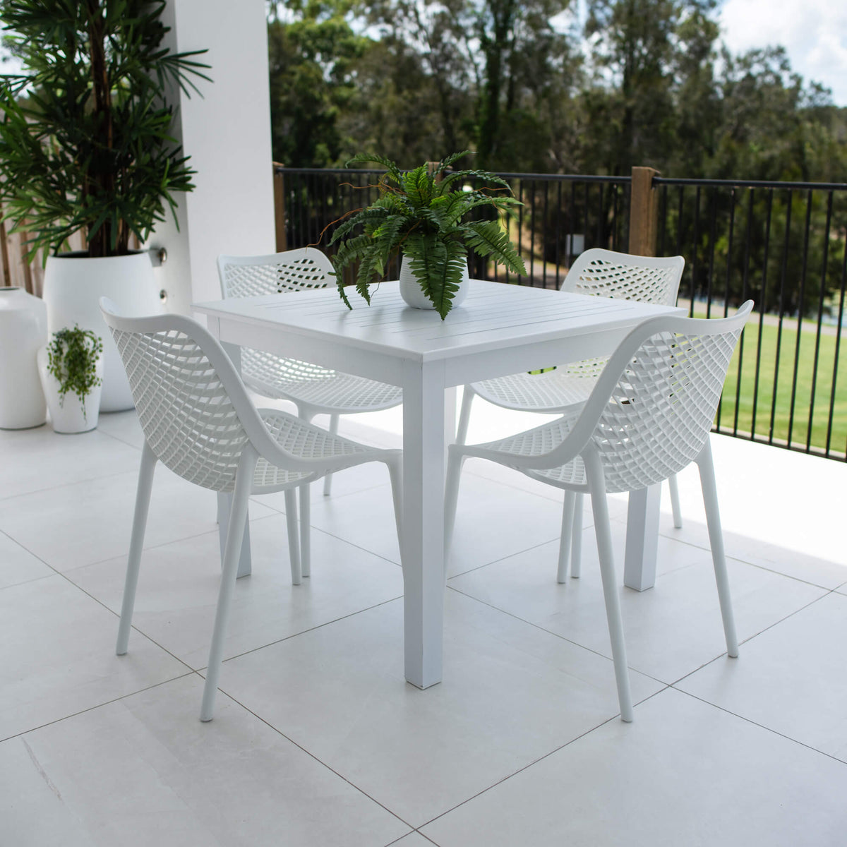 Roma- Aria - 5pce (90x90) - Outdoor Dining Set