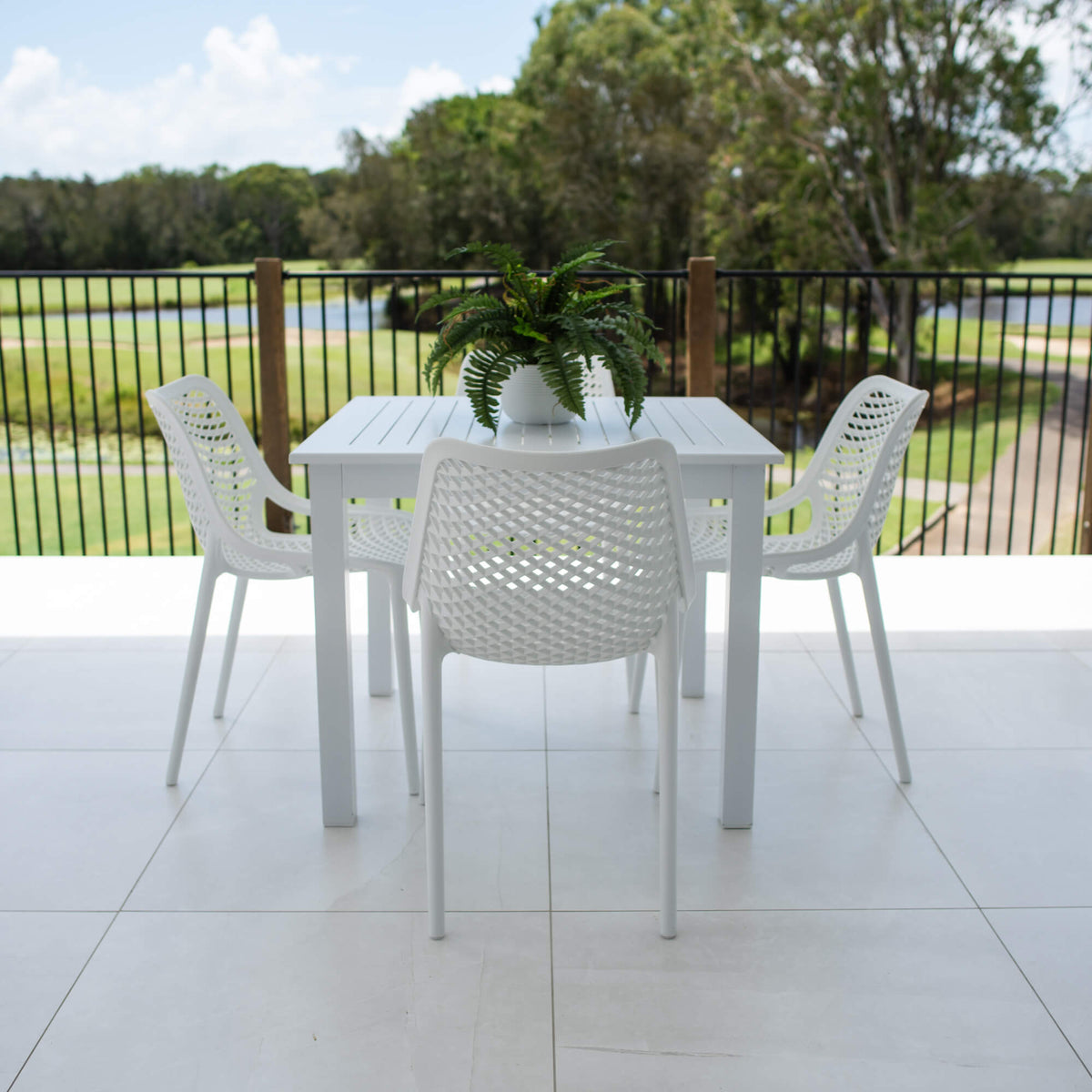 Roma- Aria - 5pce (90x90) - Outdoor Dining Set