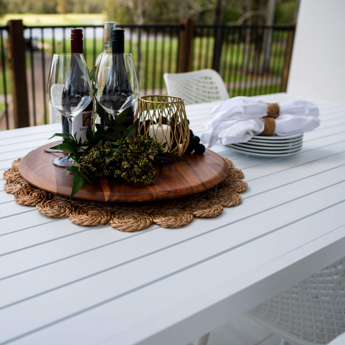 best-outdoor-furniture-Roma Bergen - 11pce (280x100) - Outdoor Dining Set #color_WHITE