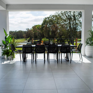 best-outdoor-furniture-Roma Bergen - 11pce (280x100) - Outdoor Dining Set #color_BLACK