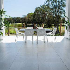 best-outdoor-furniture-Roma Bergen - 7pce (180x100) - Outdoor Dining Set #color_WHITE