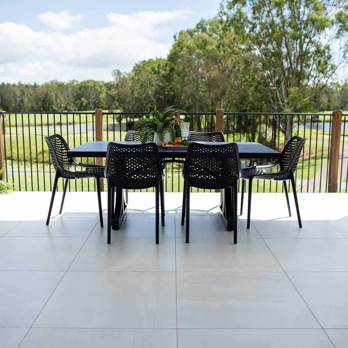 best-outdoor-furniture-Roma Bergen - 7pce (180x100) - Outdoor Dining Set #color_BLACK